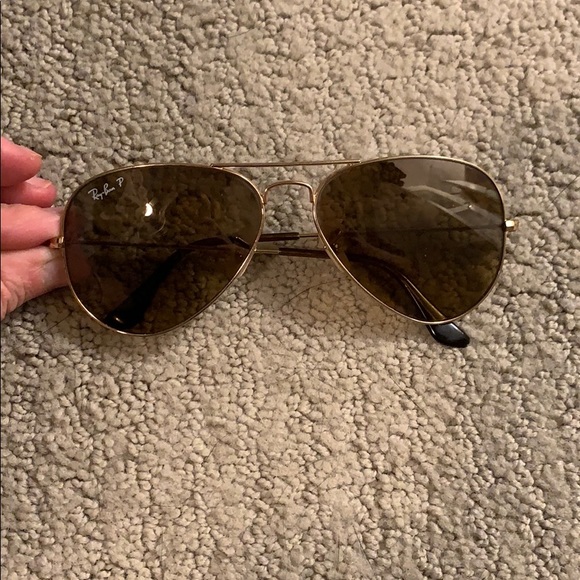 Authentic Aviator Polarized Raybans